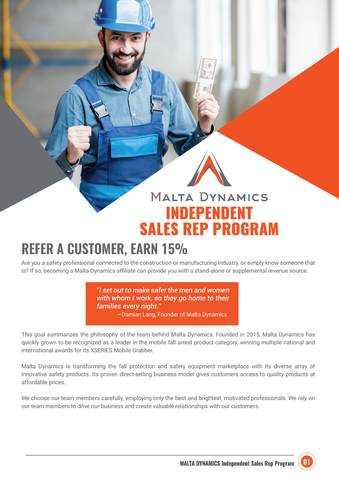 Independent Sales Rep Program Brochure Page 1 480x480