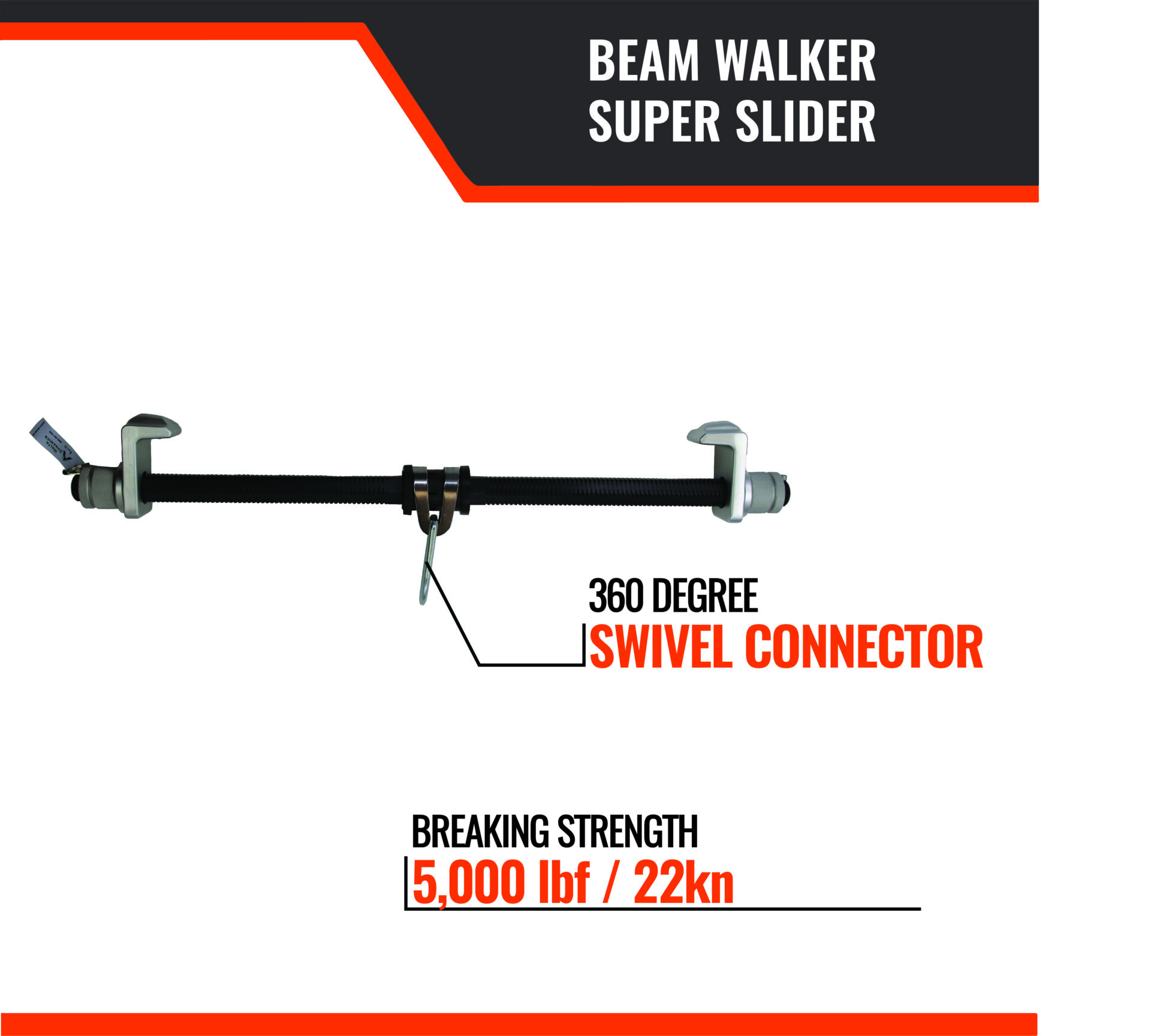 BEAM WALKER SUPER SLIDER 3.5" - 24" - Image 2