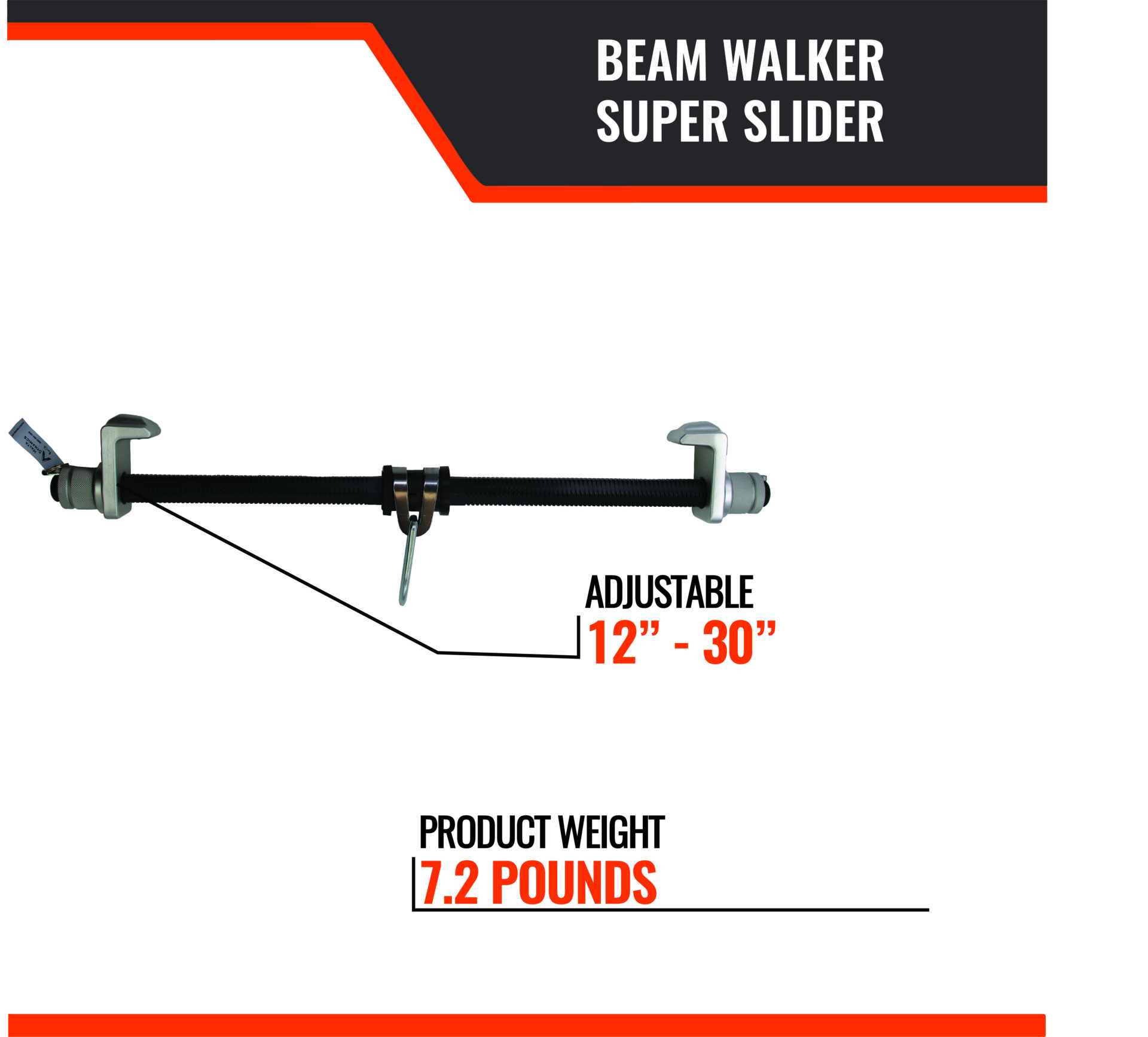 BEAM WALKER SUPER SLIDER 3.5" - 24" - Image 3