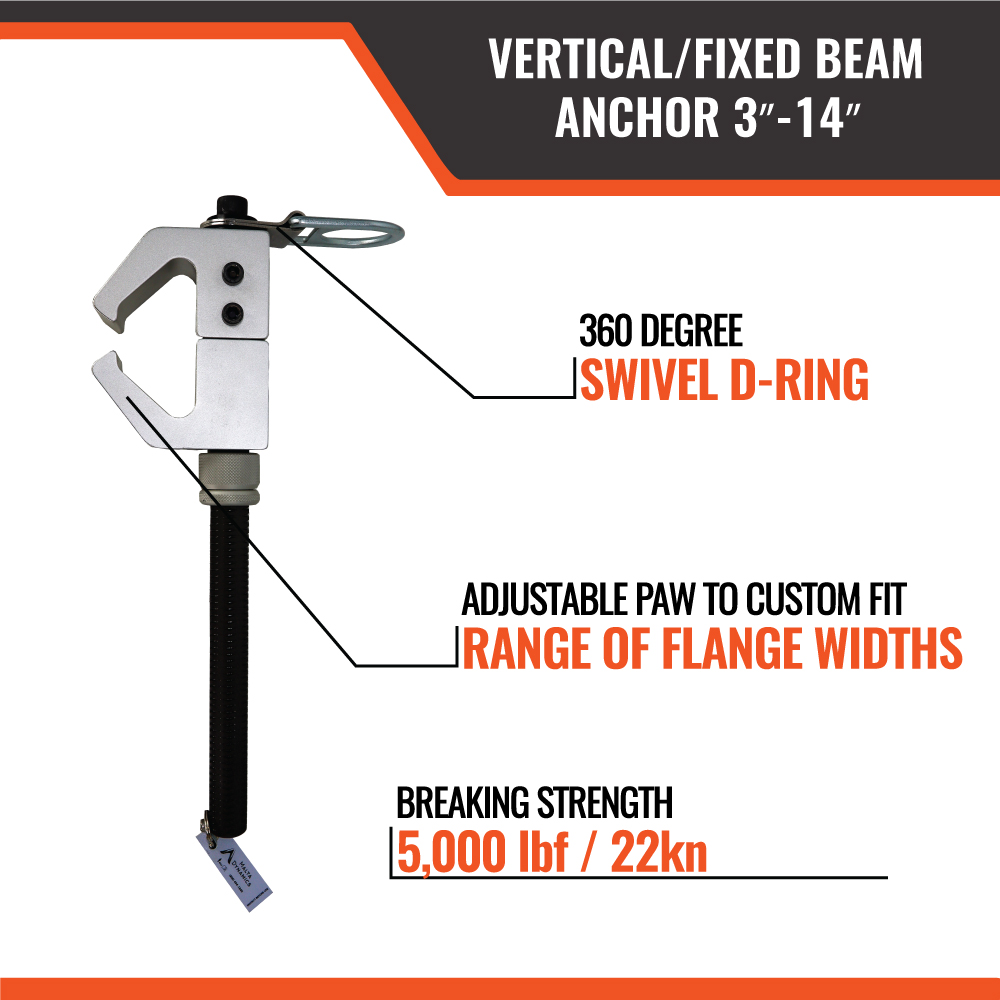 VERTICAL/FIXED BEAM ANCHOR - Image 2