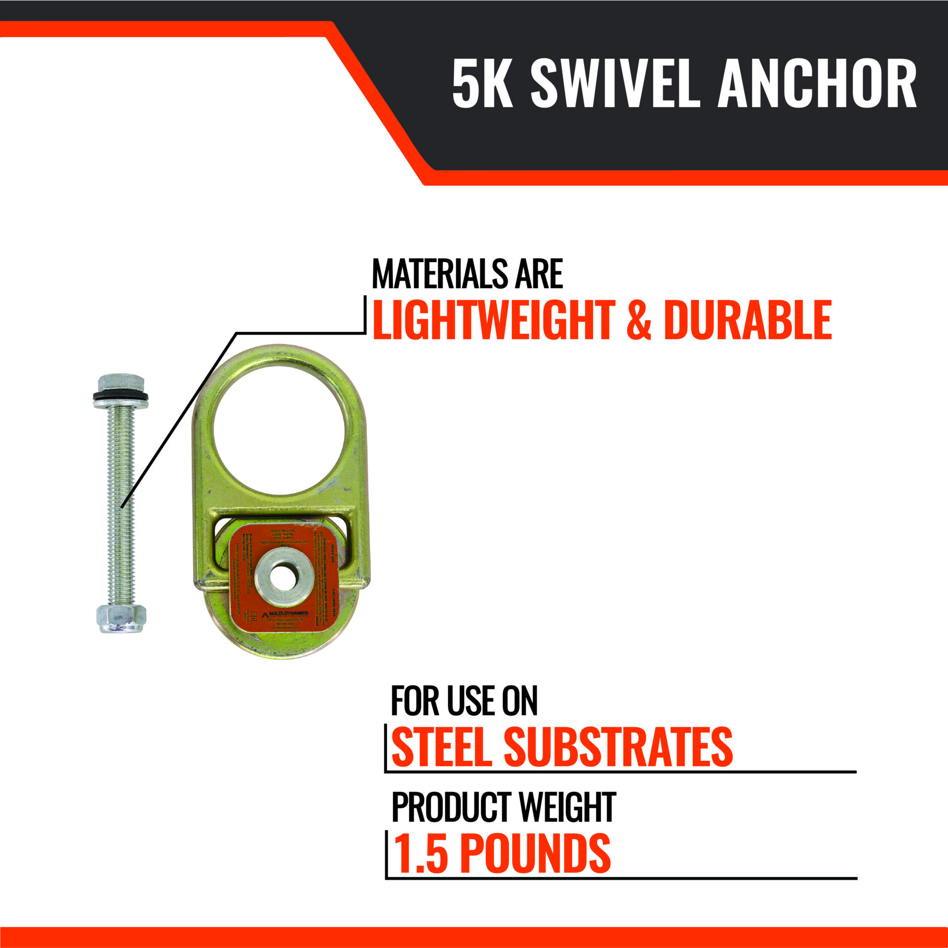 5K SWIVEL ANCHOR - Image 6