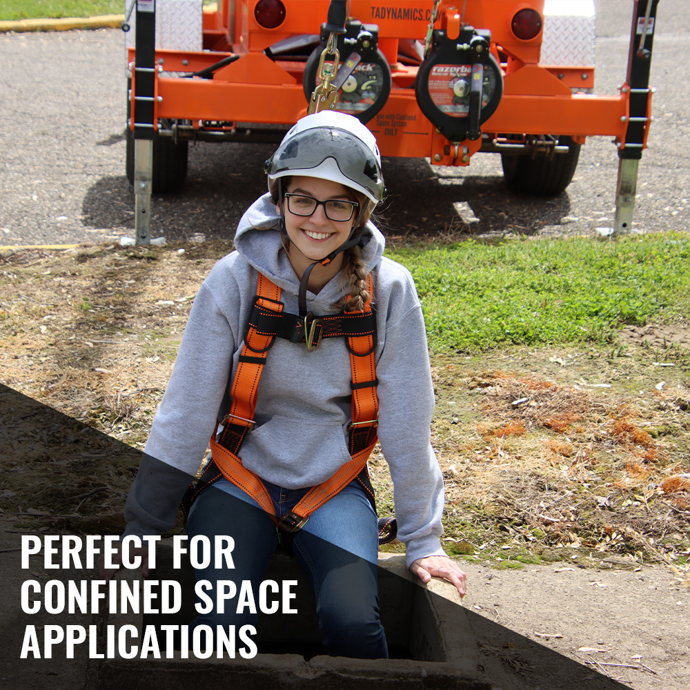 100’ RAZORBACK 3-WAY RECOVERY SRL W/SNAP HOOK, CLASS SRL-R - Image 5