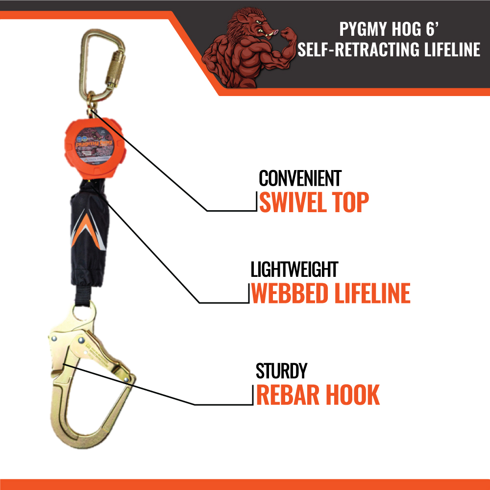 6' PYGMY HOG SRL W/REBAR HOOK, CLASS 1-P - Image 10