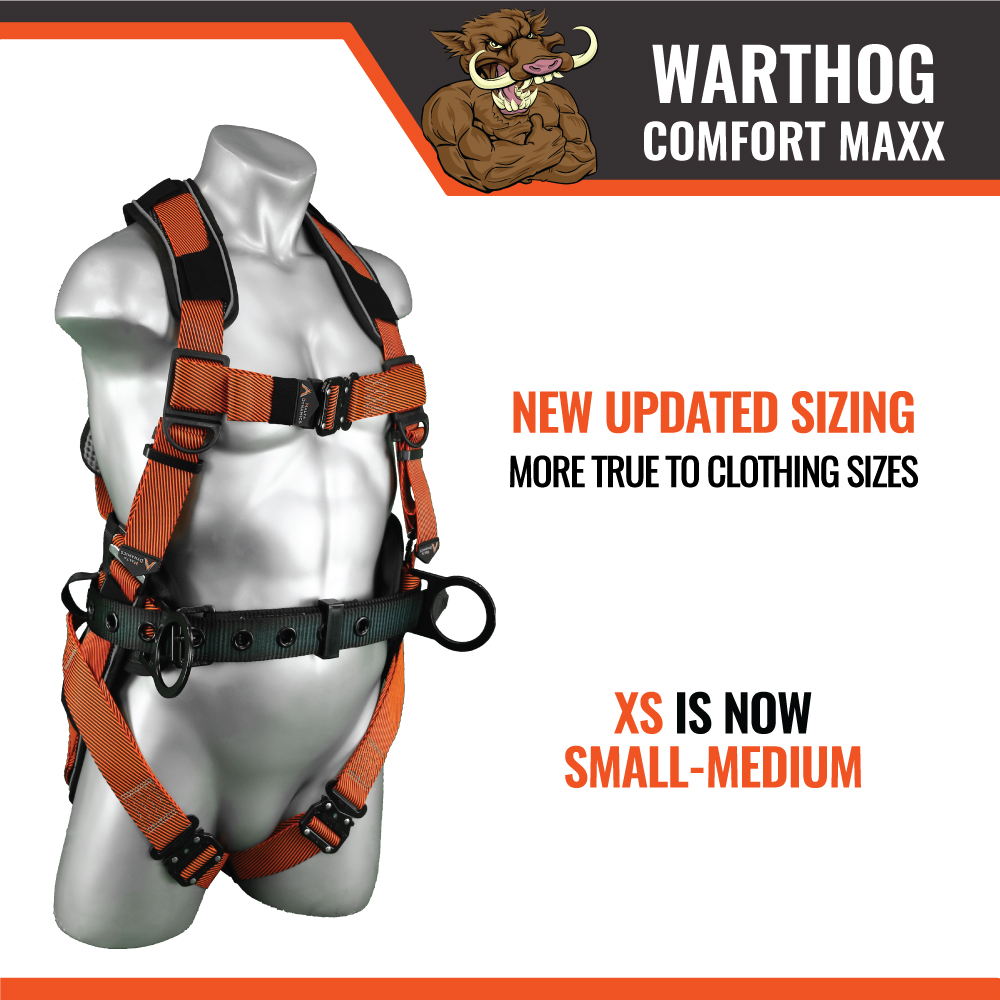 WARTHOG® COMFORT MAXX BELTED SIDE D-RING HARNESS (4 Pack) - Image 7