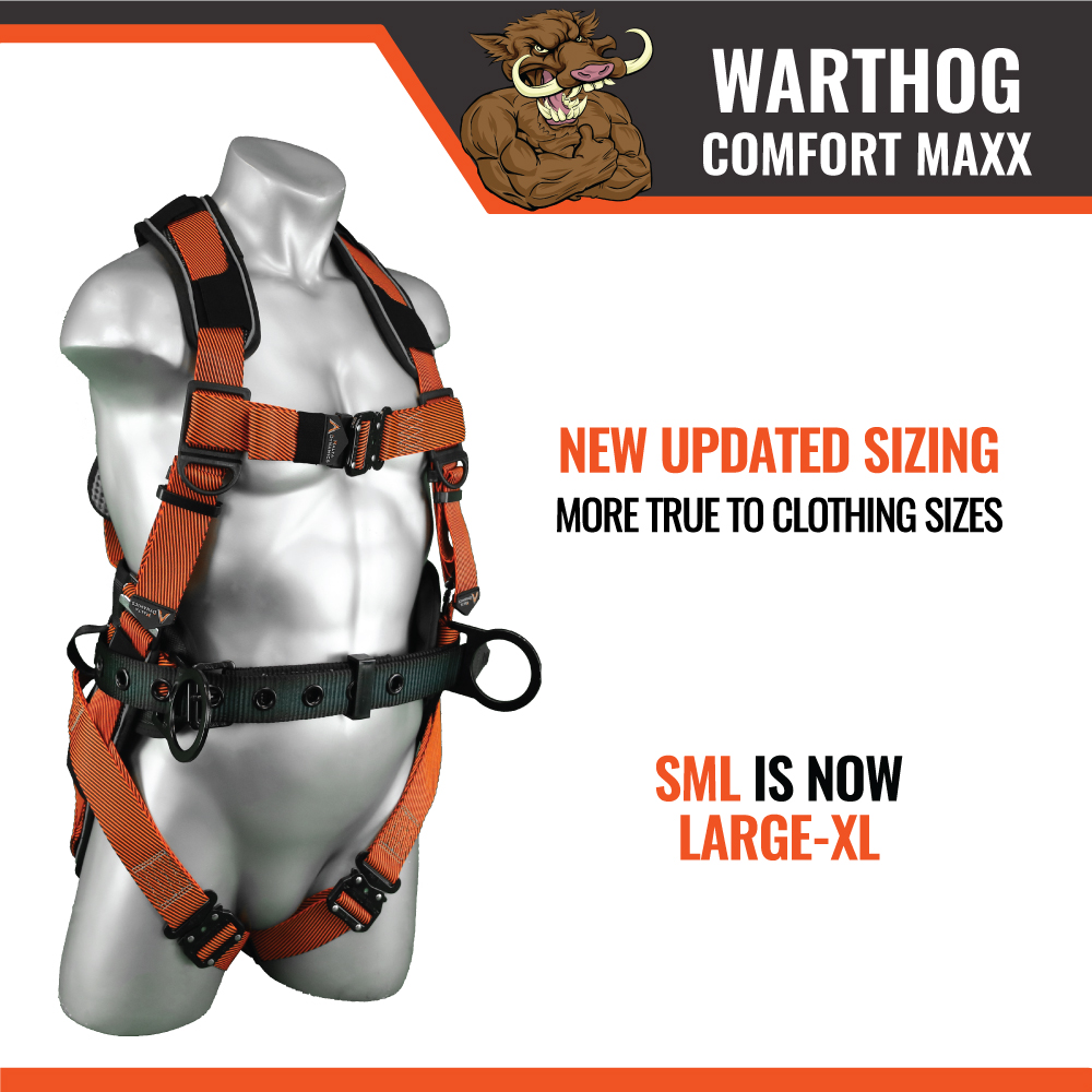 WARTHOG® COMFORT MAXX BELTED SIDE D-RING HARNESS (4 Pack) - Image 8