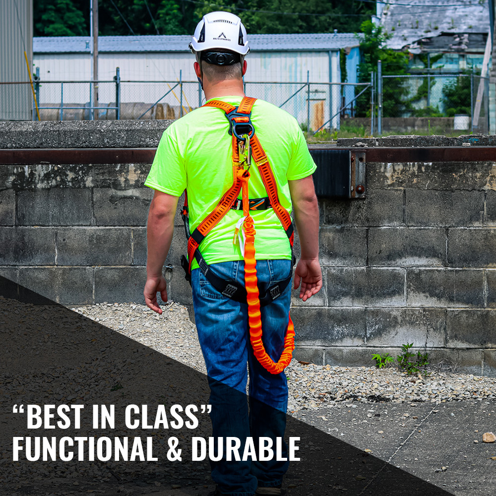 6’ SINGLE LEG INTERNAL SHOCK ABSORBING LANYARD WITH 2 STEEL SNAP HOOKS (15 Pack) - Image 5