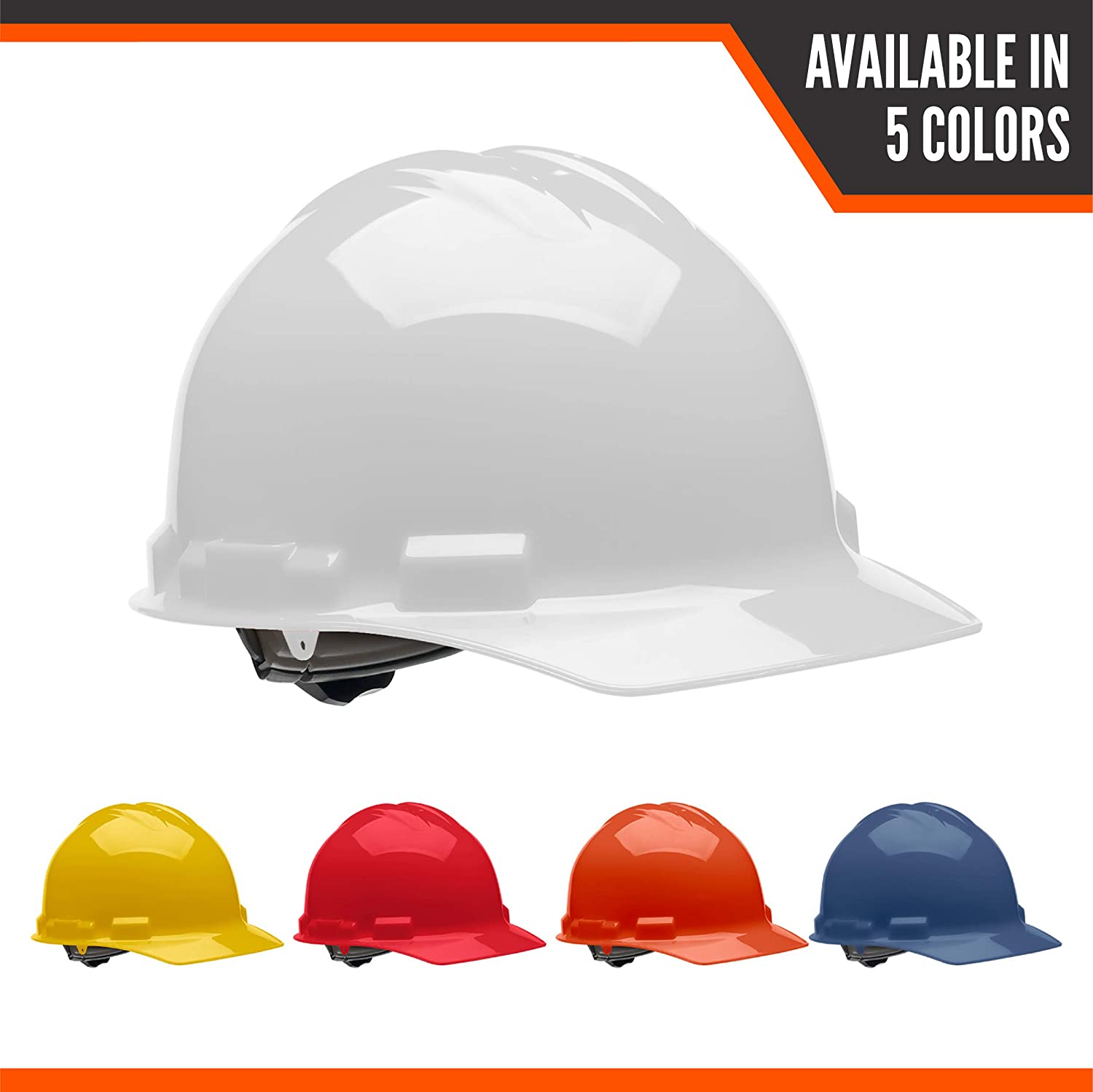 HARD HAT - 4 PT. RATCHET CAP STYLE - Image 6