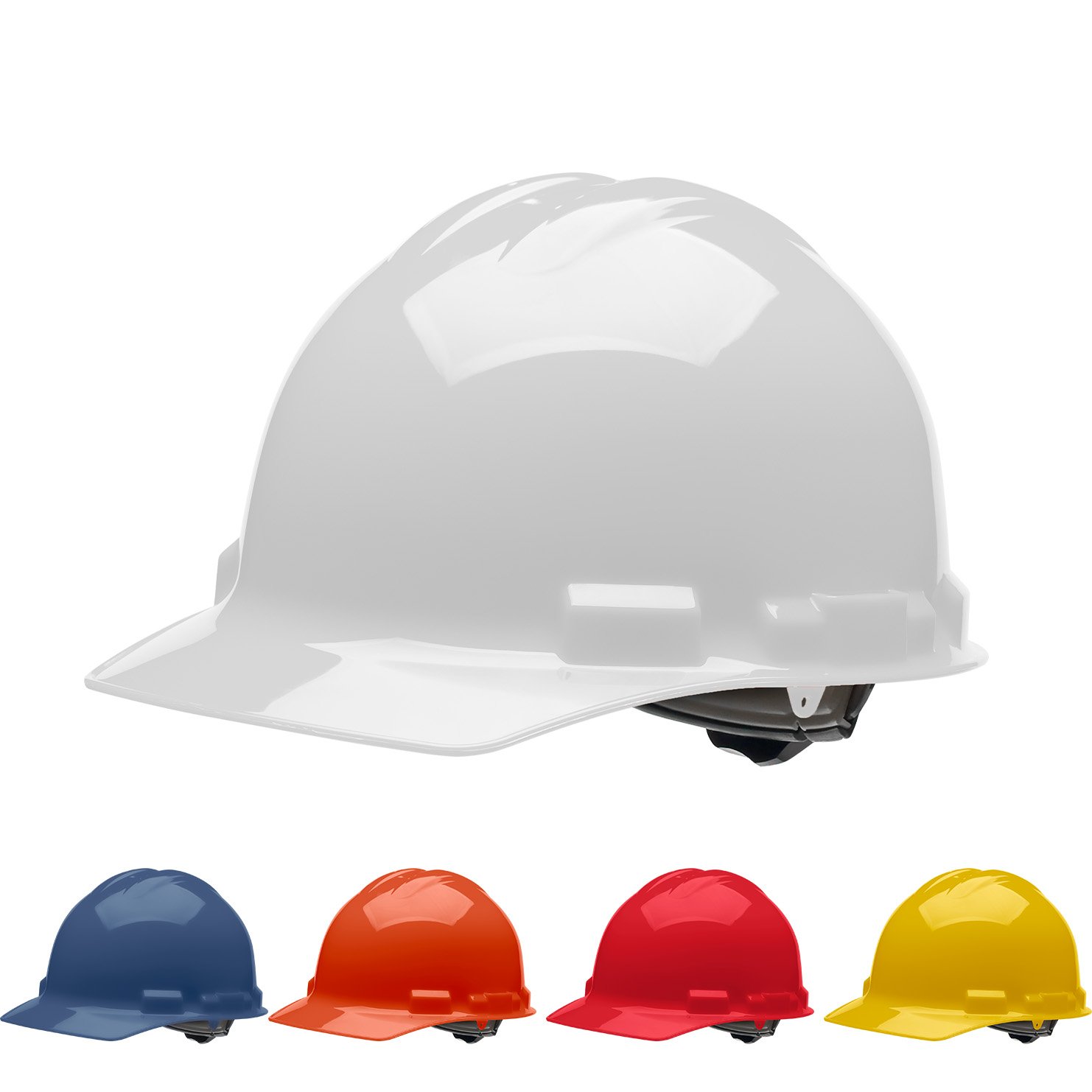 PRE-ASSEMBLED HARD HAT - 4 PT. RATCHET CAP STYLE - Image 3
