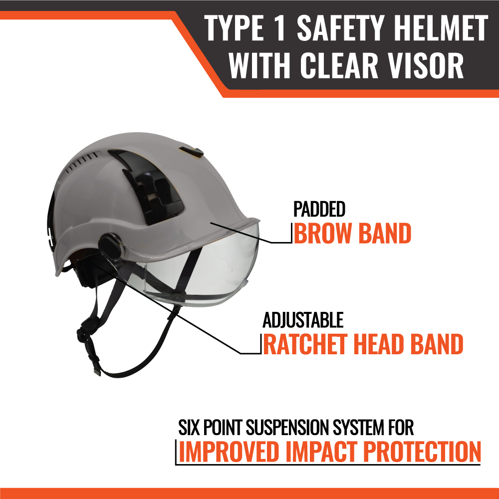 APEX Type 1 Safety Helmets - Image 36