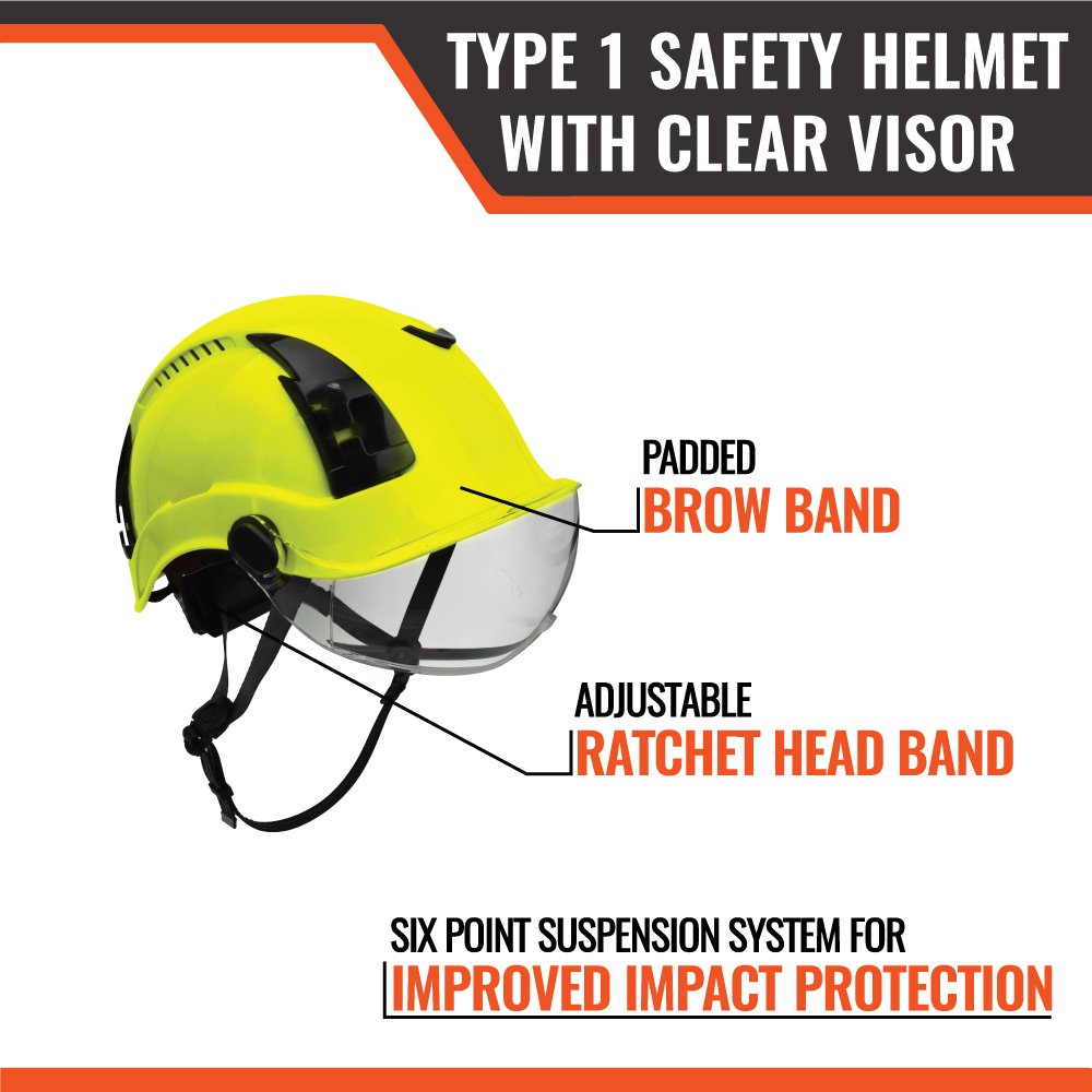 APEX Type 1 Safety Helmets - Image 27