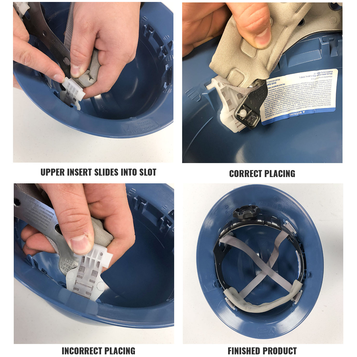 HARD HAT - 4 PT. RATCHET CAP STYLE - Image 4