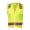 HIGH VISIBILITY YELLOW SAFETY SURVEYOR VEST - PPE 007