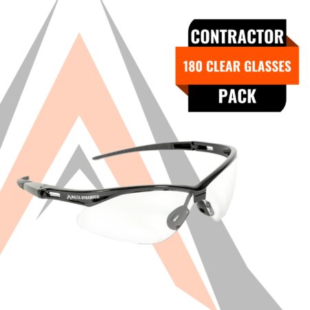 APEX Clear Safety Glasses (180 Pairs)