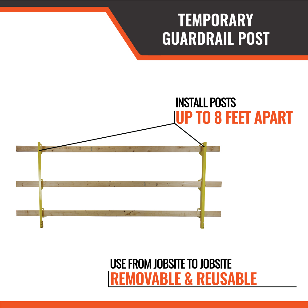 Temporary Guardrail Post - Image 4