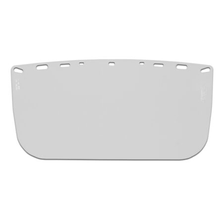 VISOR, ECONOMY POLYESTER, CLEAR, FLAT, 8" X 15" X .04"