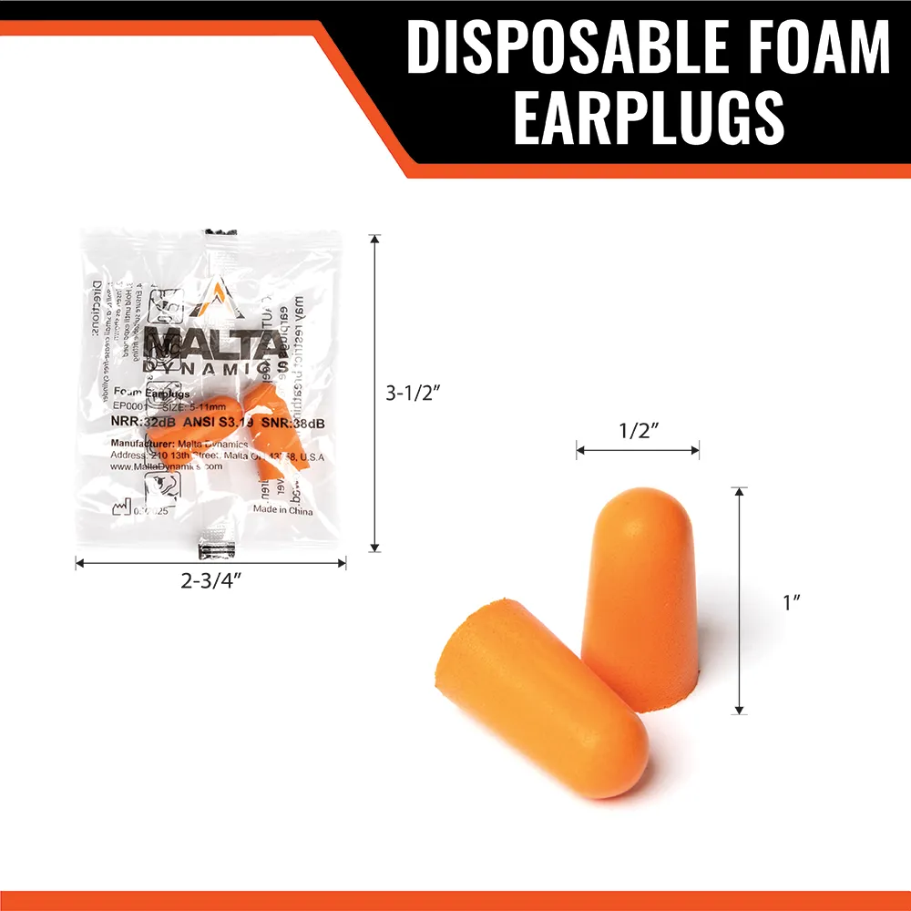Disposable Foam Earplugs - Image 2