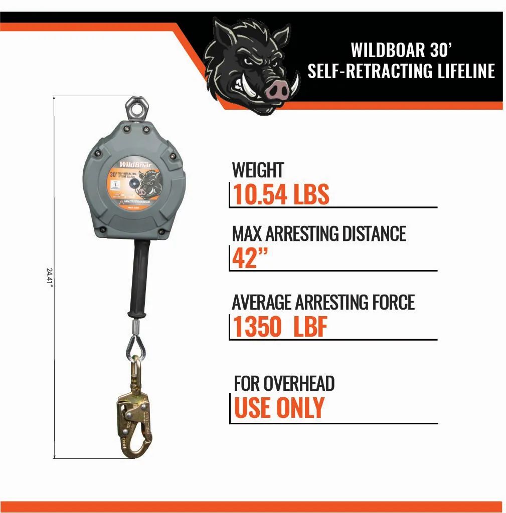 Wild Boar SRL With Steel Snap Hook -- 30' or 50' - Image 12