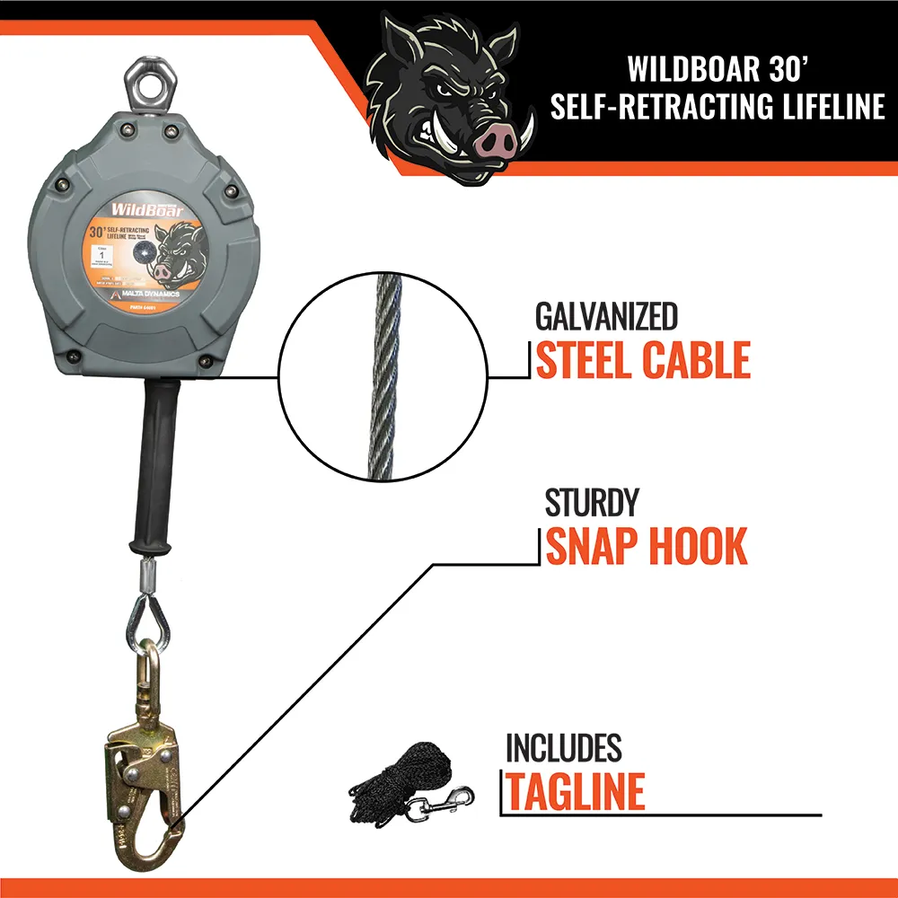 Wild Boar SRL With Steel Snap Hook -- 30' or 50' - Image 9