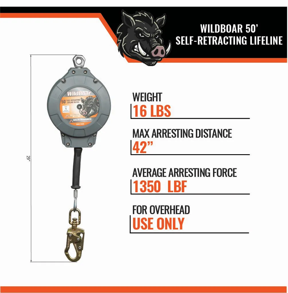 Wild Boar SRL With Steel Snap Hook -- 30' or 50' - Image 11