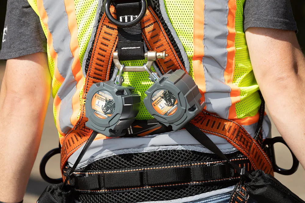6 ft Wild Boar Personal Self-Retracting Lifeline – Single or Dual SRL with Rebar or Snap Hook - Image 21